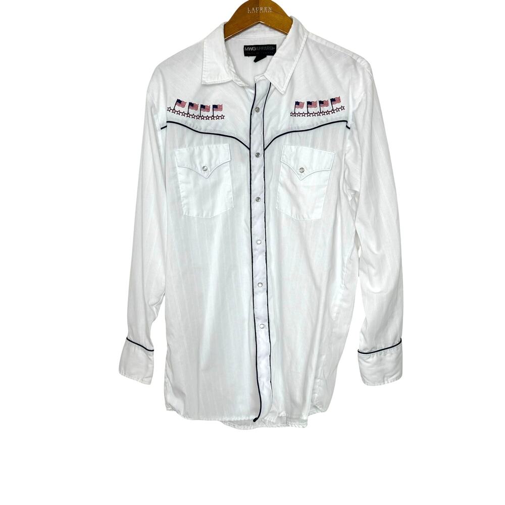 Vintage‎ MWG Apparel Western Shirt
